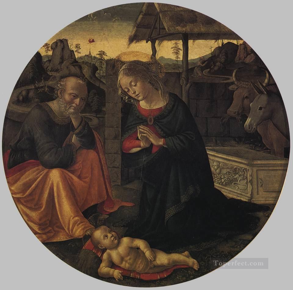 Adoration Of The Child Renaissance Florence Domenico Ghirlandaio Oil Paintings